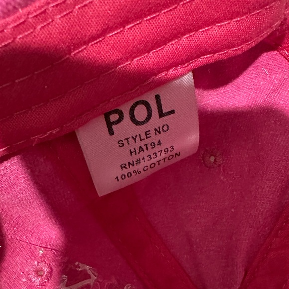 NWOT POL Pink Baseball Cap - Picture 4 of 4
